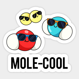 Molecool Cute Molecule Science Pun Sticker